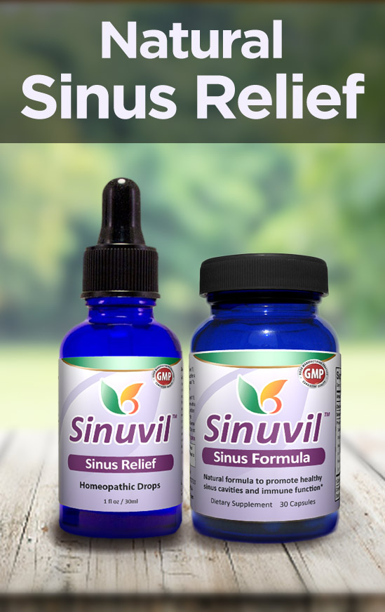 Sinuvil Sinus Treatment Package Sinuvil Sinus Treatment Package