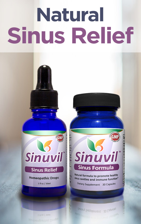 Sinuvil - Natural Relief for Sinusitis Sinuvil - Natural Relief for Sinusitis